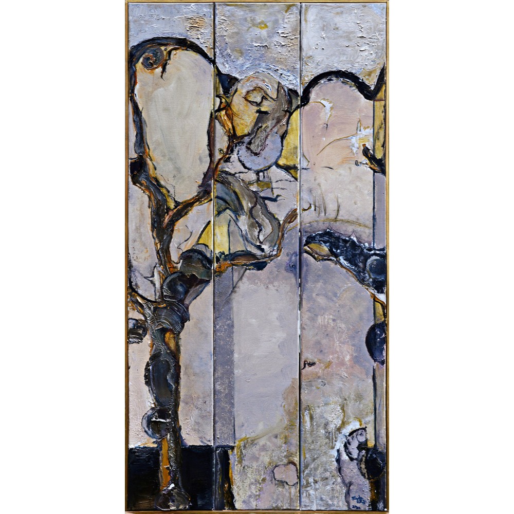 Tri-Identitate - pictură în ulei pe pânză, artist Katalin Hajdu